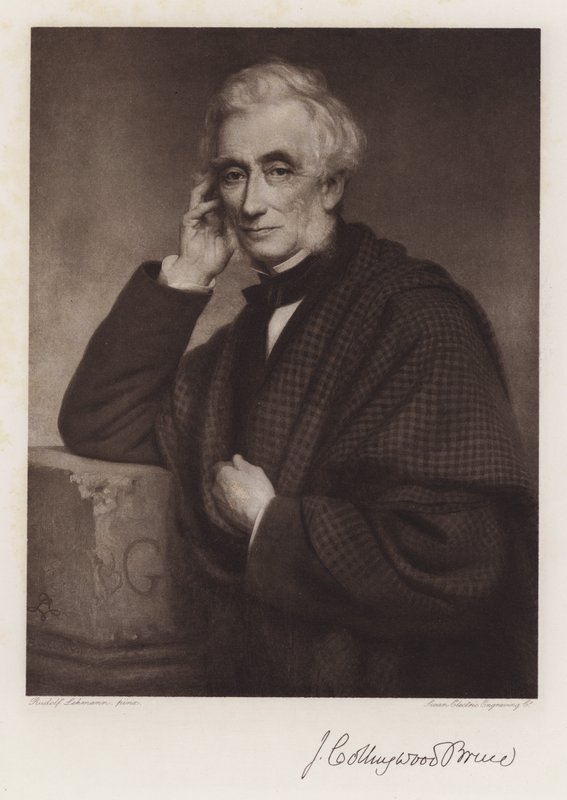 John Collingwood Bruce (litho) av Rudolf Lehmann
