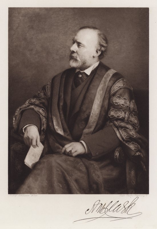 Sir Andrew Clark (litho) av Rudolf Lehmann