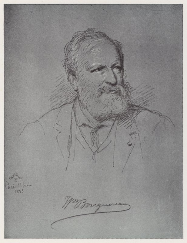 William Adolphe Bouguereau (litho) av Rudolf Lehmann