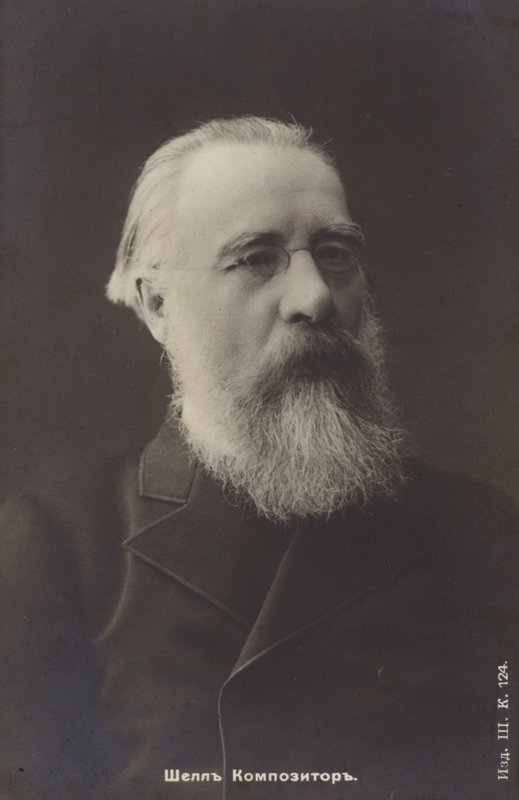 Boris Fitinhof-Schell, russisk komponist, sent på 1800-tallet av Russian Photographer