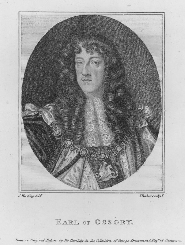 Earl of Ossory (gravering) av S. (after) Harding