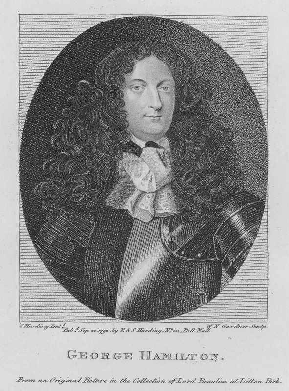 George Hamilton (gravering) av S. (after) Harding