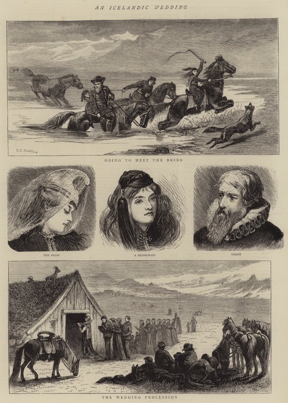Et islandsk bryllup av Samuel Edmund Waller