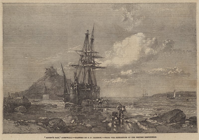 Mount's Bay, Cornwall av Samuel Phillips Jackson