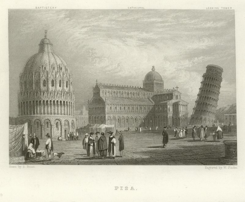 Pisa av Samuel Prout