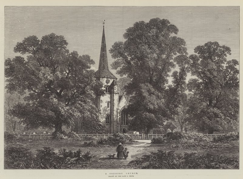 En landskirke av Samuel Read