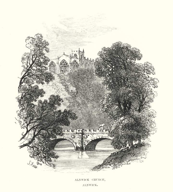 Alnwick kirke, Alnwick av Samuel Read