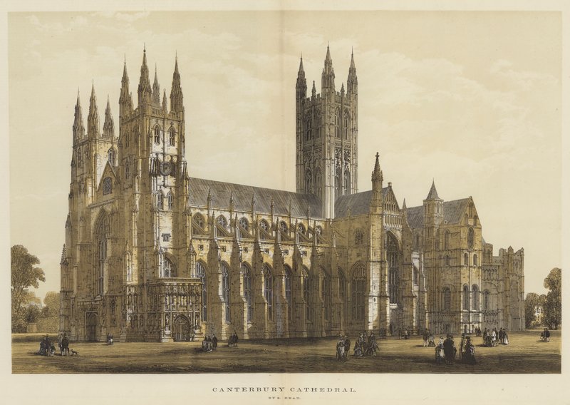 Canterbury katedral av Samuel Read