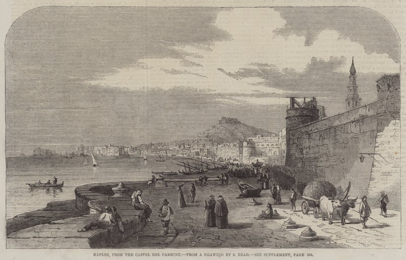 Napoli, fra Castel del Carmine av Samuel Read