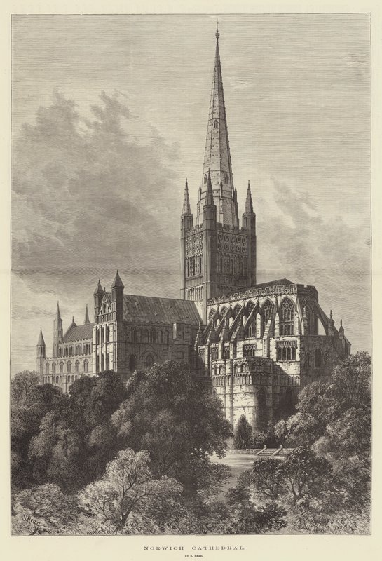 Norwich katedral av Samuel Read