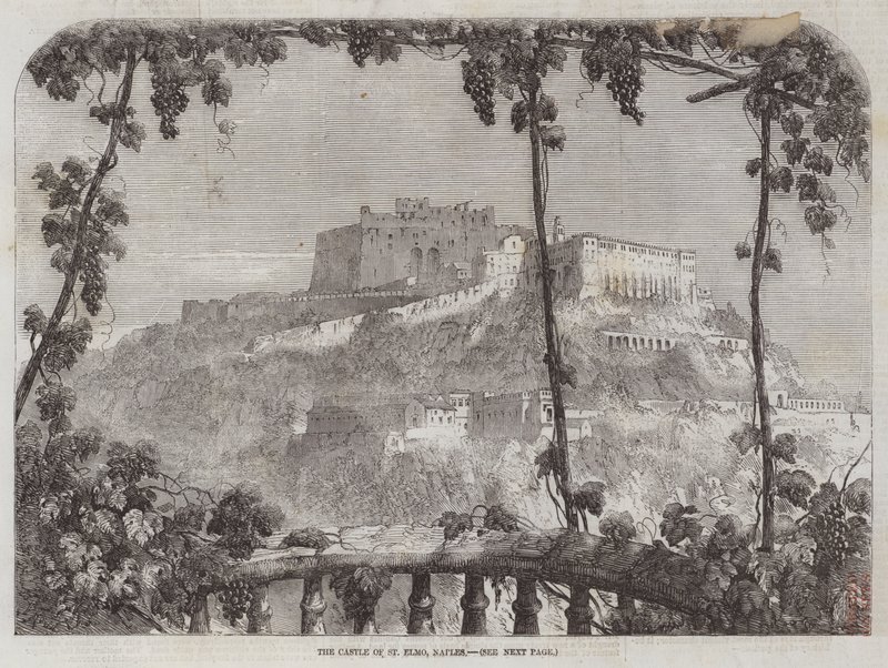 Slottet St Elmo, Napoli av Samuel Read
