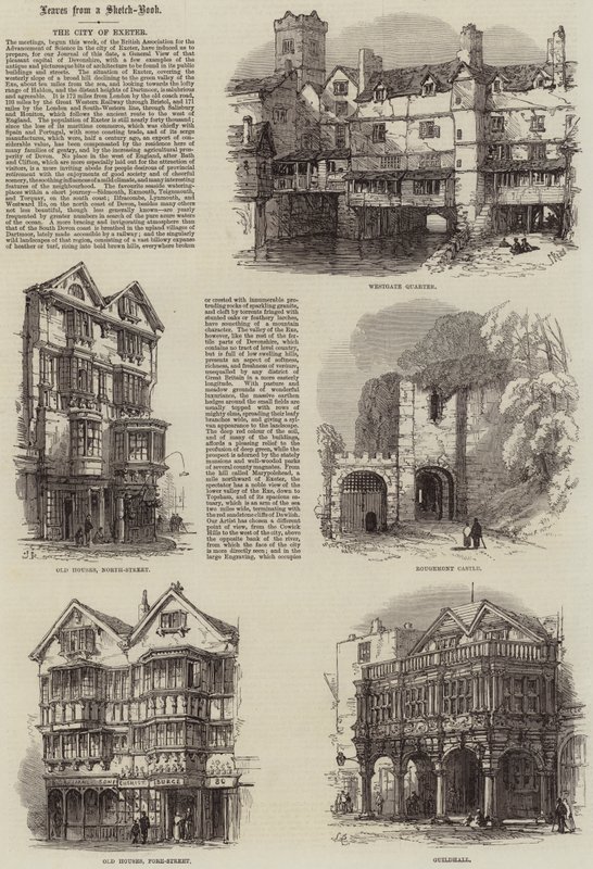 Byen Exeter av Samuel Read