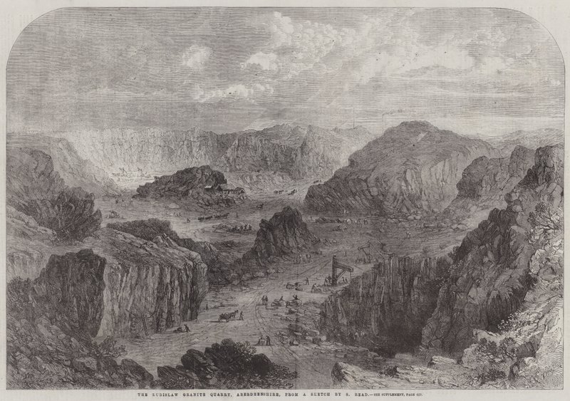Rubislaw Granite Quarry, Aberdeenshire av Samuel Read