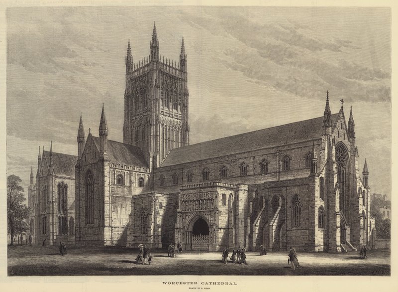 Worcester katedral av Samuel Read