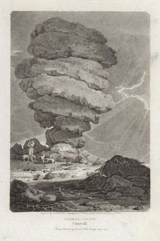 Cheese-Wring, Cornwall av Samuel Prout