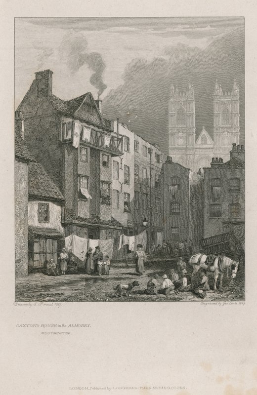 Hjemmet til William Caxton av Samuel Prout