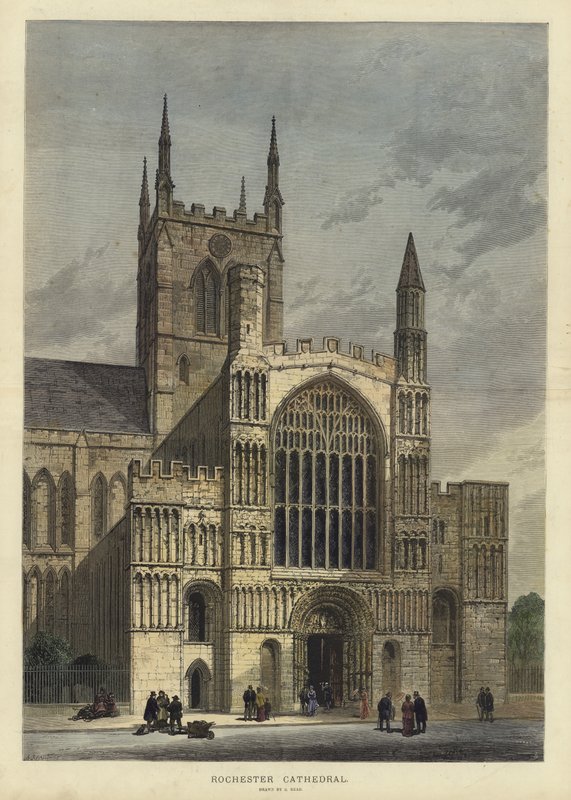 Rochester katedral av Samuel Read