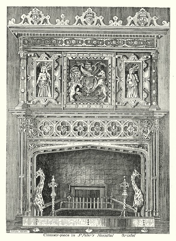 Skorsteinsstykke i St Peter