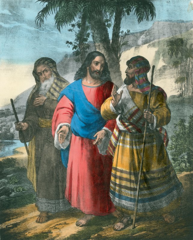 Reisen til Emmaus av Siegfried Detler Bendixen
