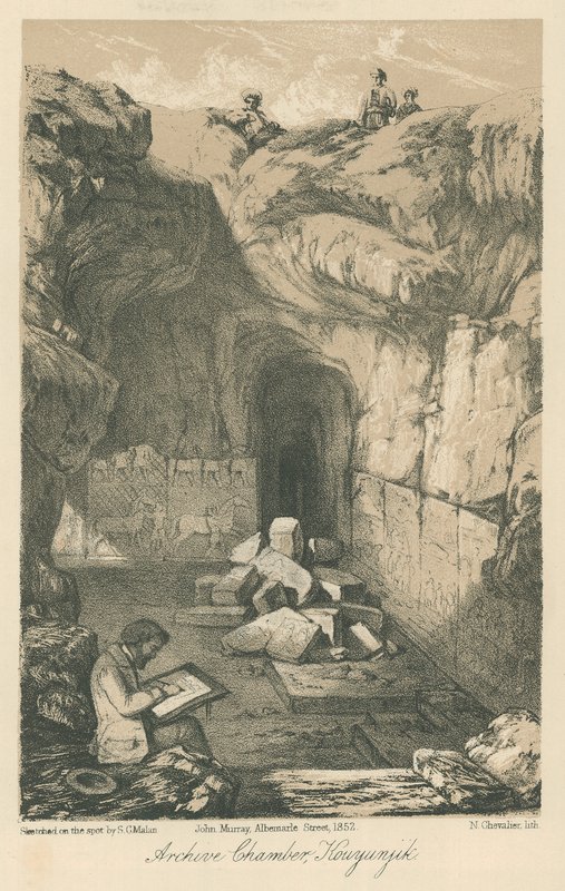 Arkivkammer, Kouyunjik av Solomon Caesar Malan
