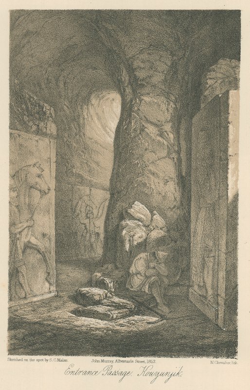 Inngangspassasjen, Kouyunjik av Solomon Caesar Malan