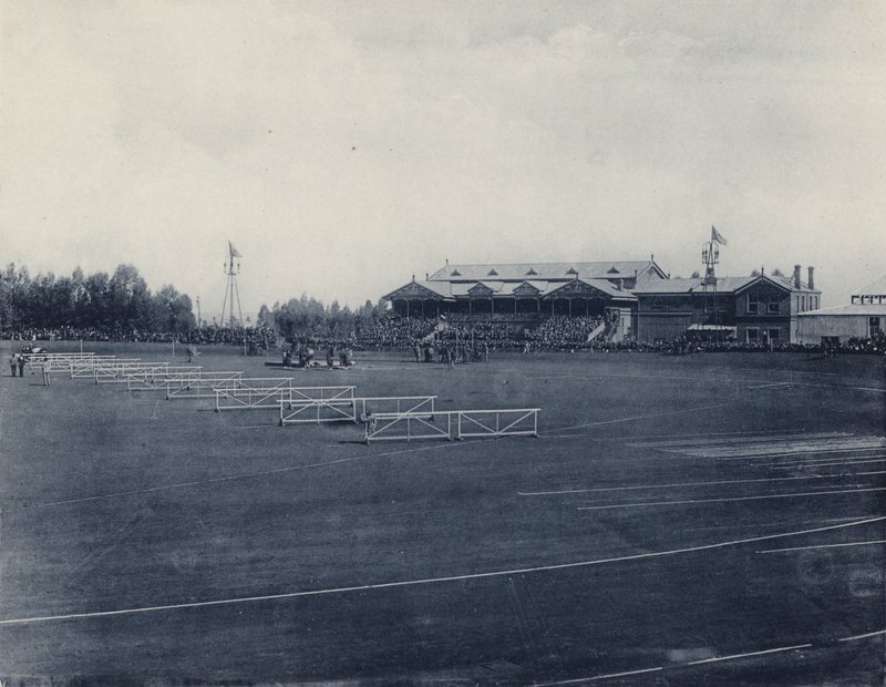 The Wanderers' Club (s/hvitt bilde) av South African Photographer
