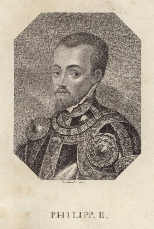 Filip II, konge av Spania av Spanish School