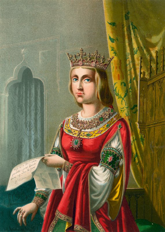 Dronning Isabel I av Spanish School