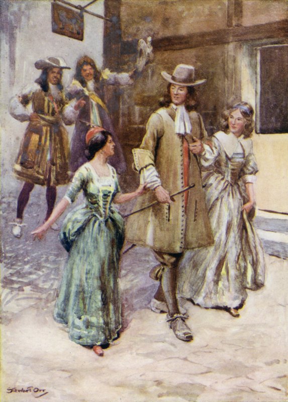 Illustrasjon for Peveril of the Peak av Stewart Orr