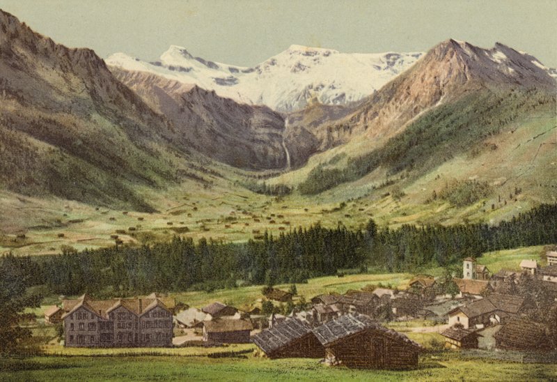 Berner Oberland: Adelboden (farget bilde) av Swiss Photographer