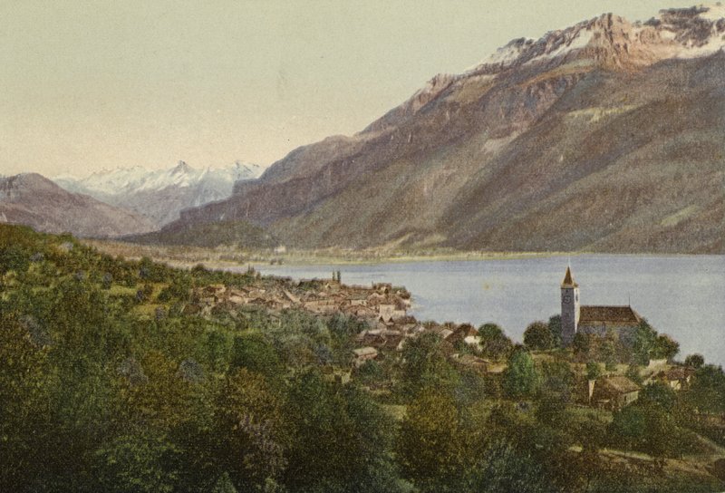 Berner Oberland: Brienz (farget bilde) av Swiss Photographer