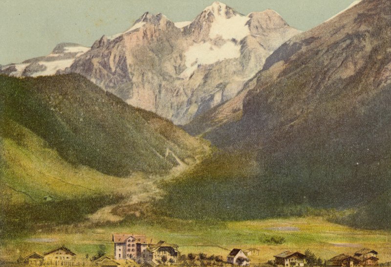 Berner Oberland: Kandersteg (farget bilde) av Swiss Photographer