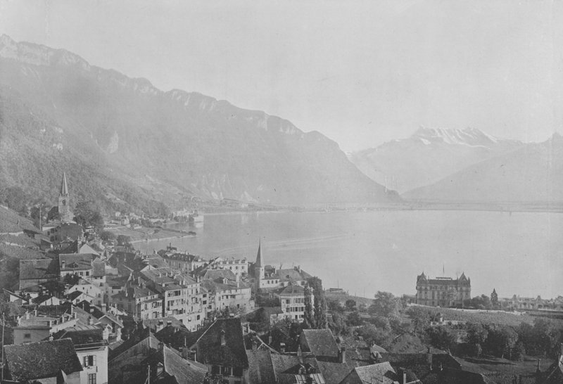 Montreux (s/hvitt bilde) av Swiss Photographer