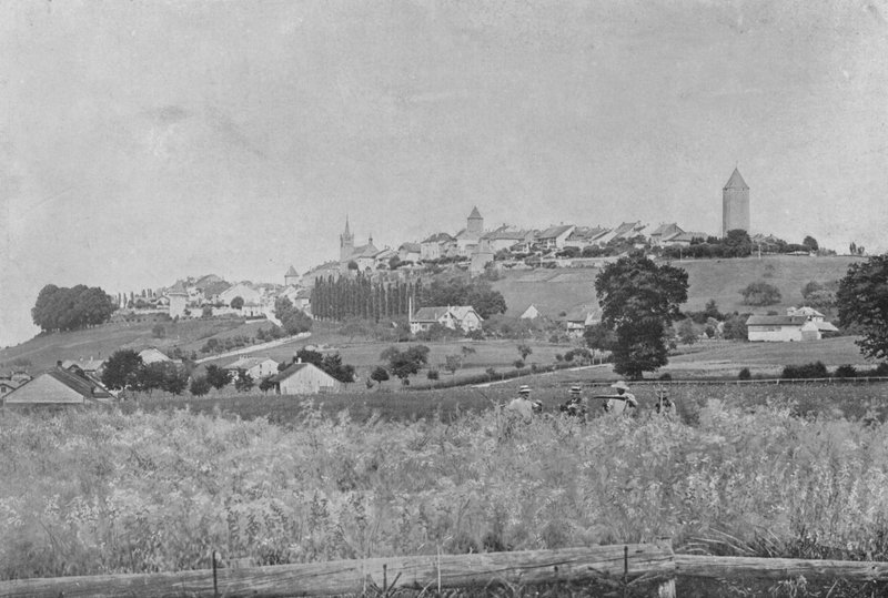 Romont (s/hvitt bilde) av Swiss Photographer