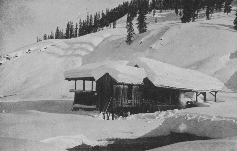 Sagbruk nær Davos (s/hvitt bilde) av Swiss Photographer
