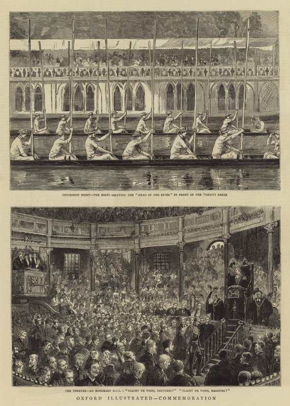 Oxford Illustrated, Commemoration av Sydney Prior Hall