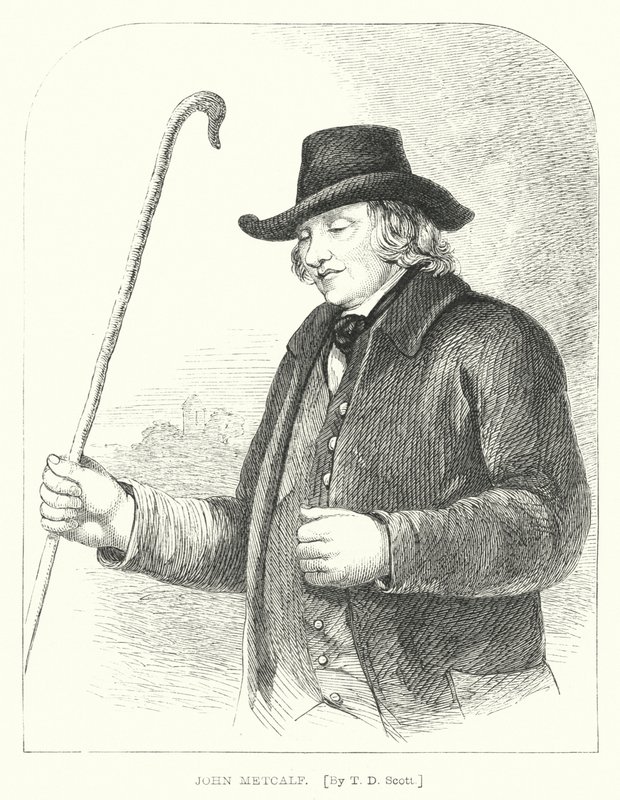 John Metcalf (gravering) av T. D. (after) Scott