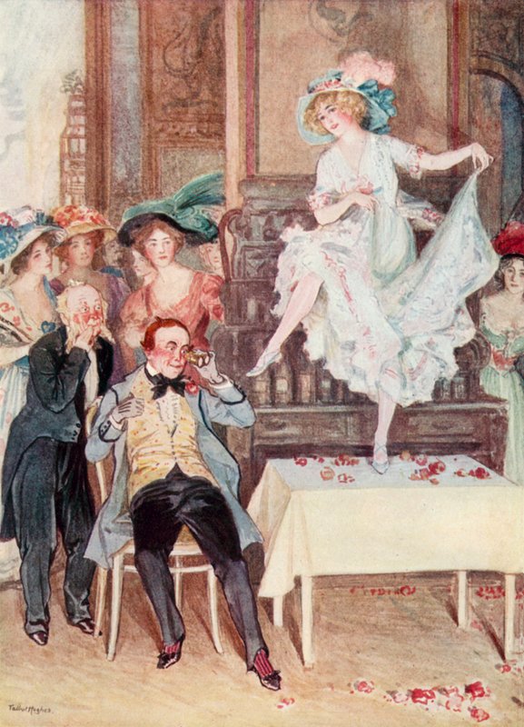 Den glade enken: På Nattverdsfesten av Talbot Hughes
