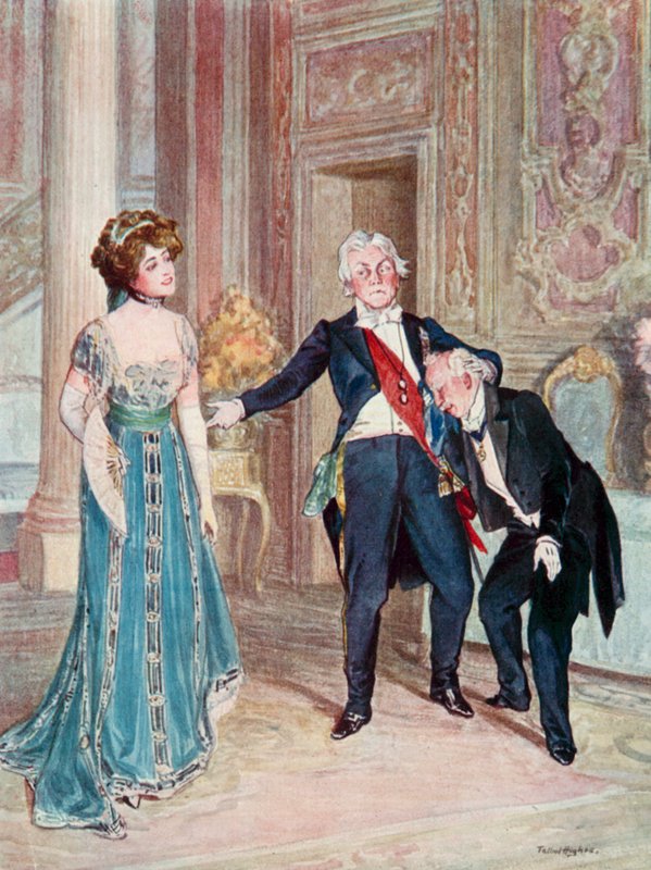The Merry Widow: Novikovitch konsulterer Popoffs av Talbot Hughes
