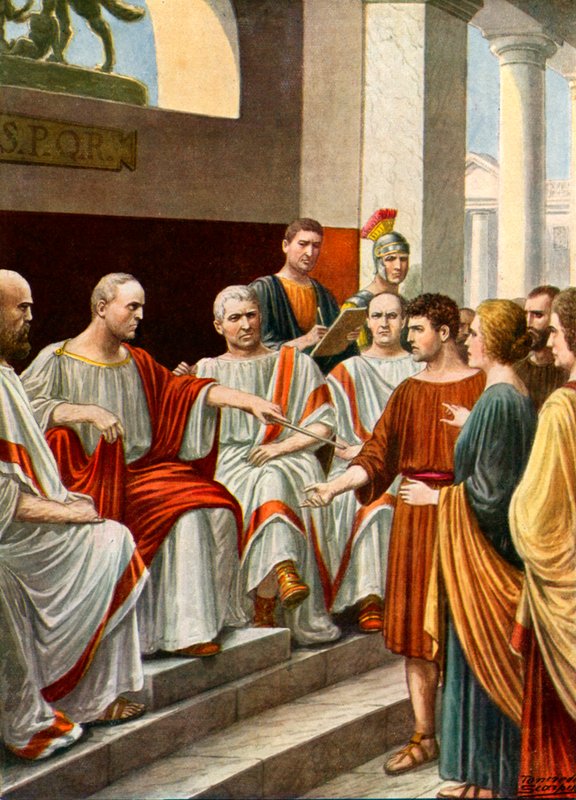 En dom av Tancredi Scarpelli