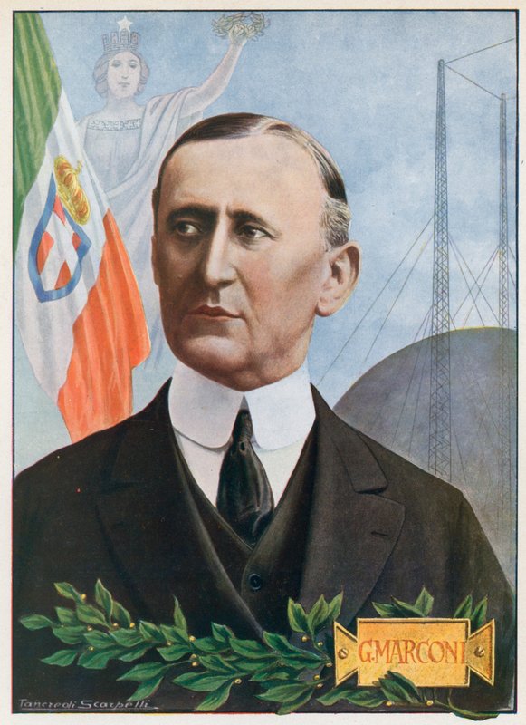 Guglielmo Marconi av Tancredi Scarpelli