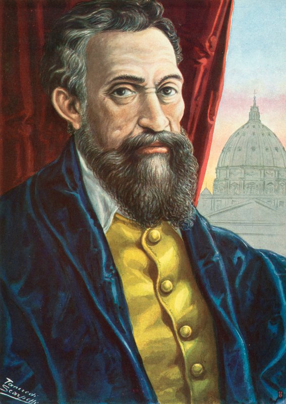 Michelangelo Buonarroti av Tancredi Scarpelli