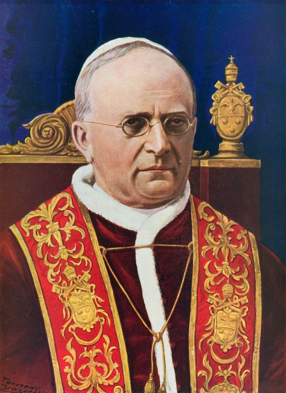 Pave Pius XI av Tancredi Scarpelli