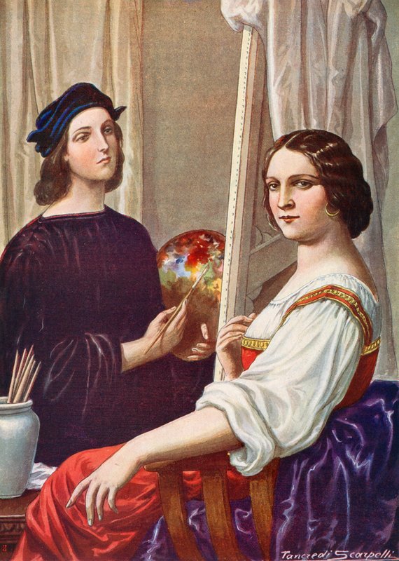 Raphael av Tancredi Scarpelli