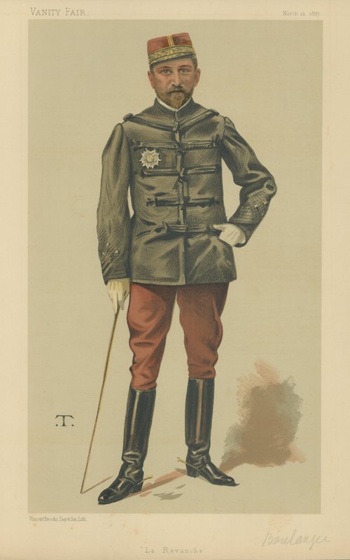 General Georges Boulanger av Theobald Chartran