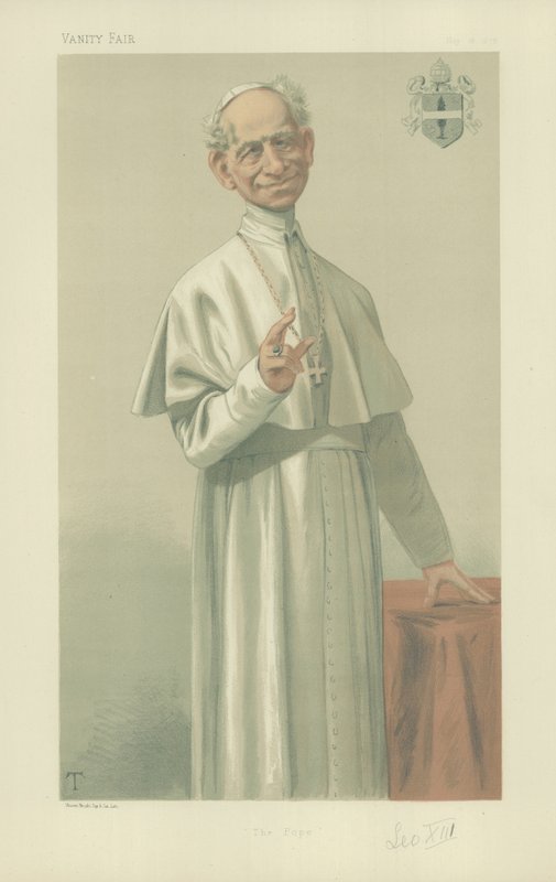 Hans Hellighet Pave Leo XIII av Theobald Chartran