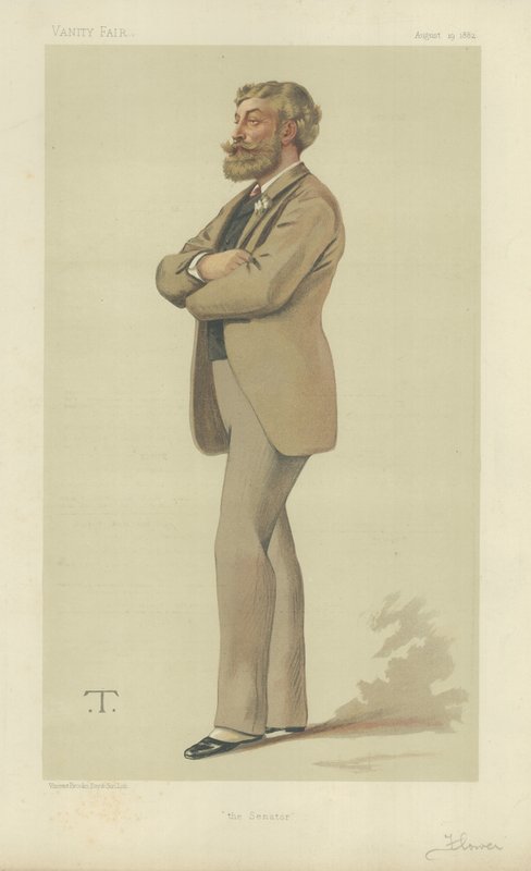 Mr Cyril Flower av Theobald Chartran