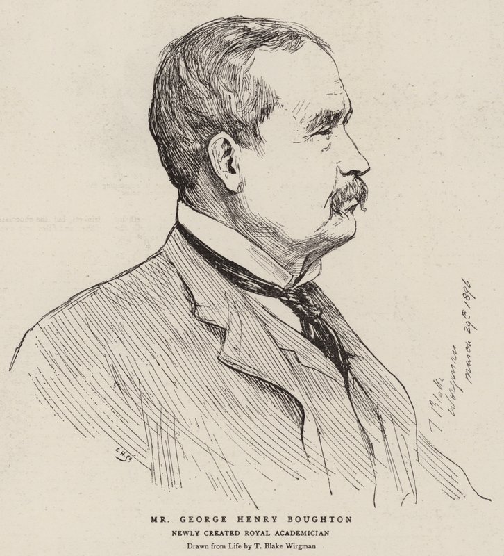 Mr George Henry Boughton av Theodore Blake Wirgman