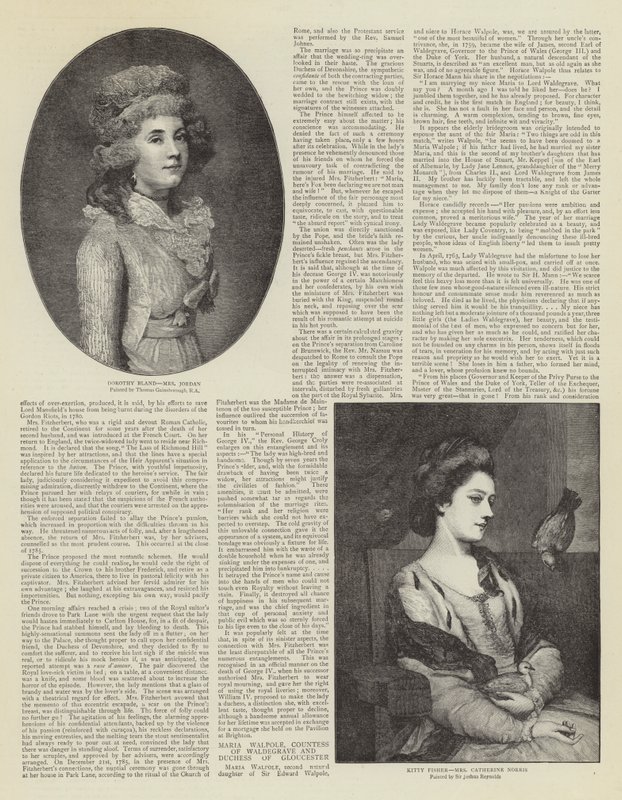 Fair Celebrities of Bygone Days av Thomas Gainsborough