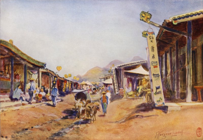 Shan-hai-kwan, hovedgaten av Thomas Hodgson Liddell